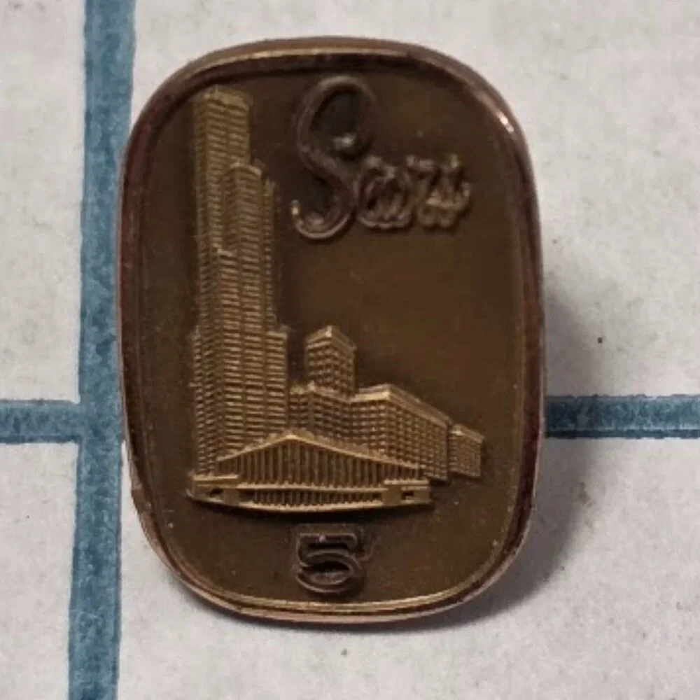 Sears Employee Service Award‎ Pin, 5-Year Award, Vintage